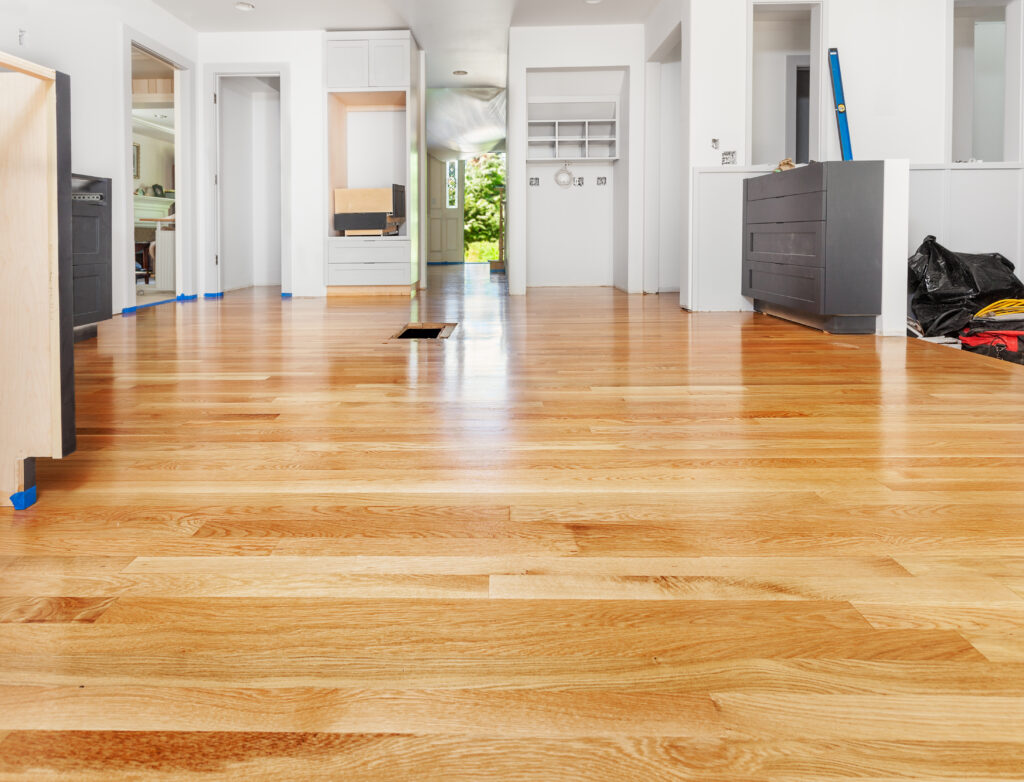Finished Hardwood Floor