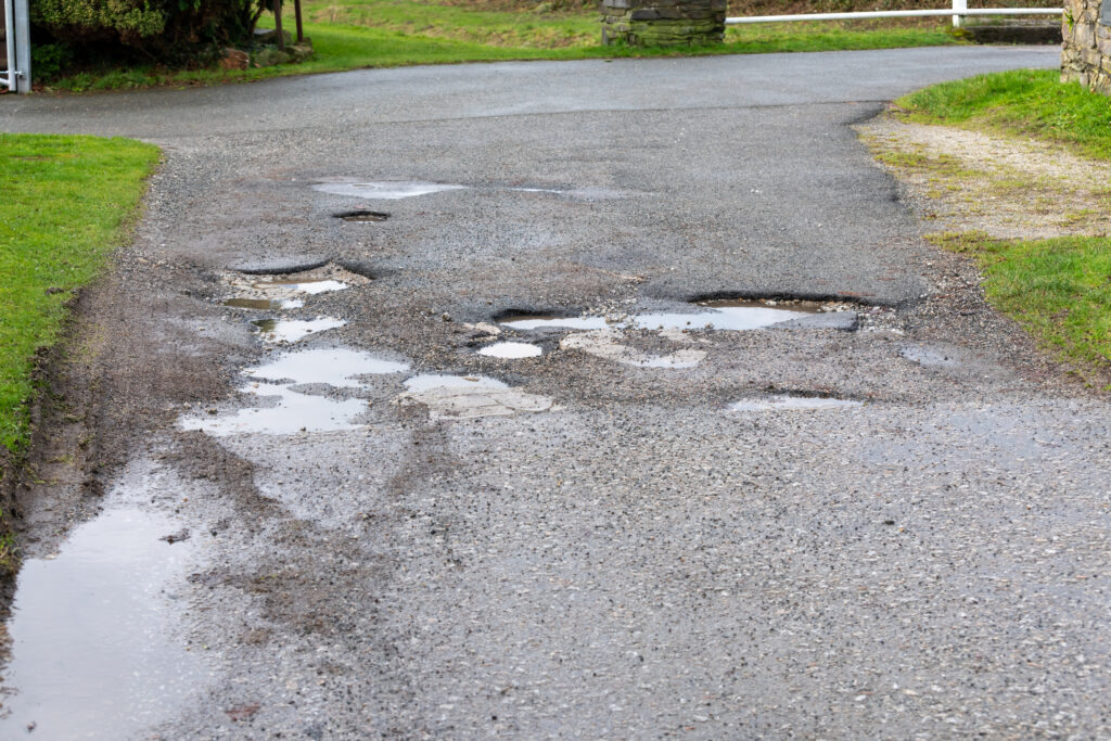 Driveway Potholes