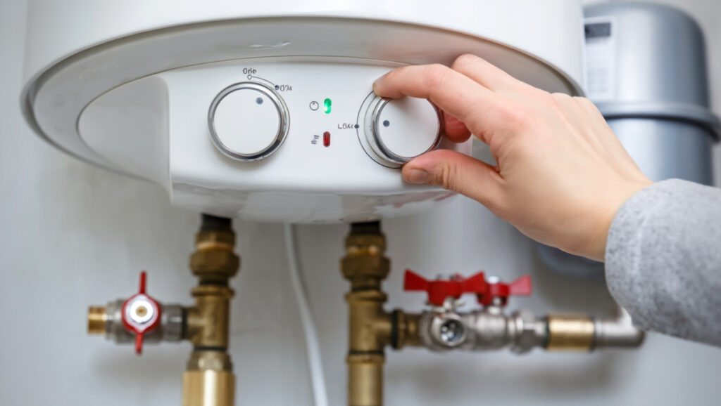 Water heater adjustment for energy efficiency