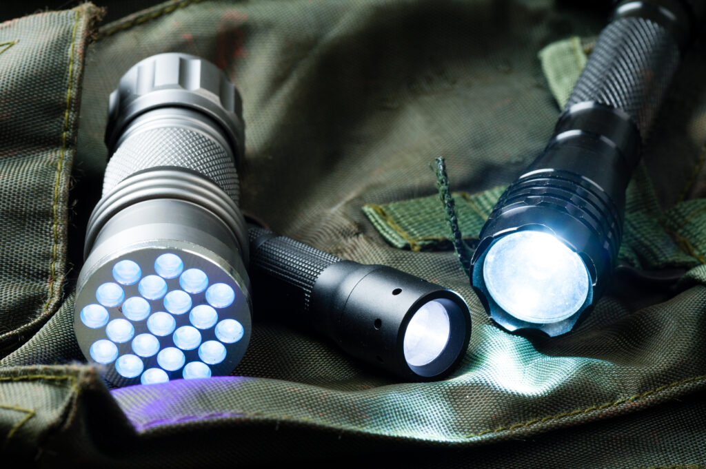 Flashlights for power outage