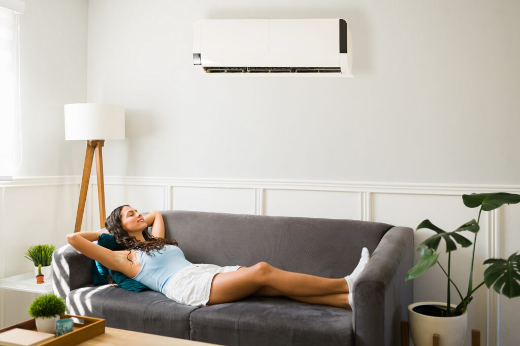 AC keeping house cool