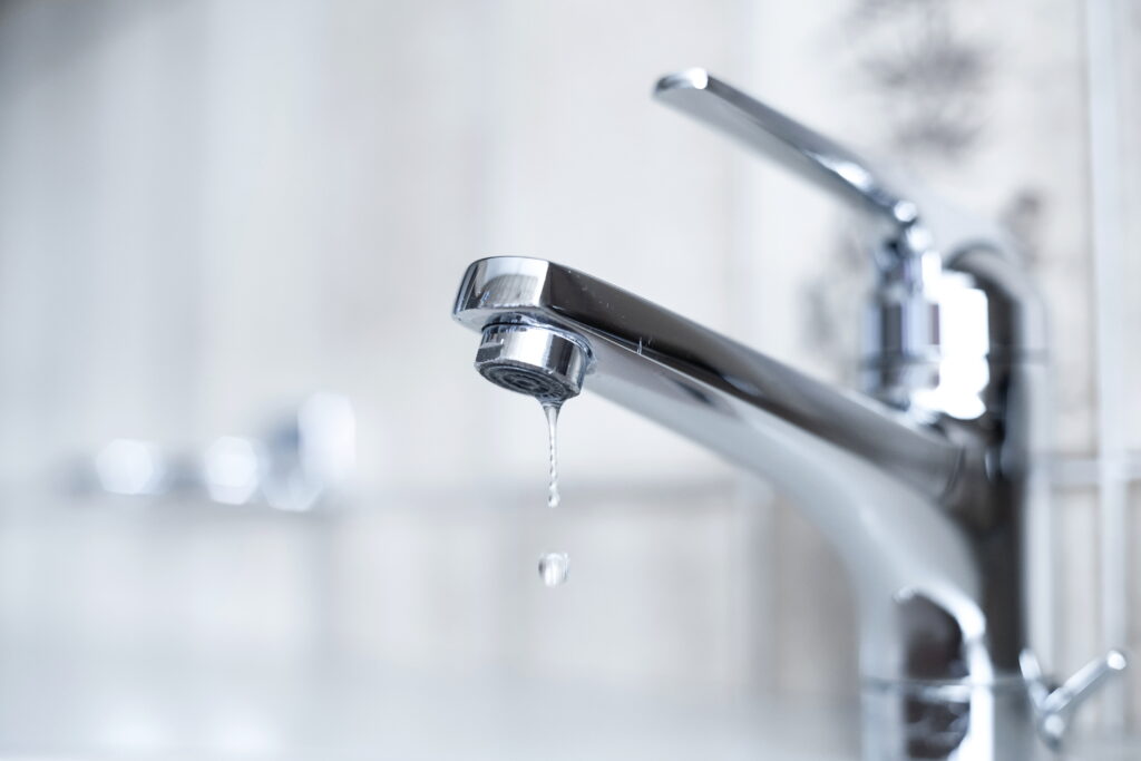 Having faucet drip to prevent frozen pipes